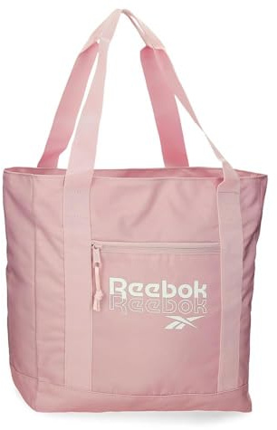 Reebok ONA, Federmäppchen, dreifach, aus Polyester, Verschiedene Fächer, von Joumma Bags, Rosa, Einheitsgröße, Tragetasche