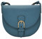 Fossil Everleigh Leder oder Baumwolle Handtasche für Damen, Stahlblau