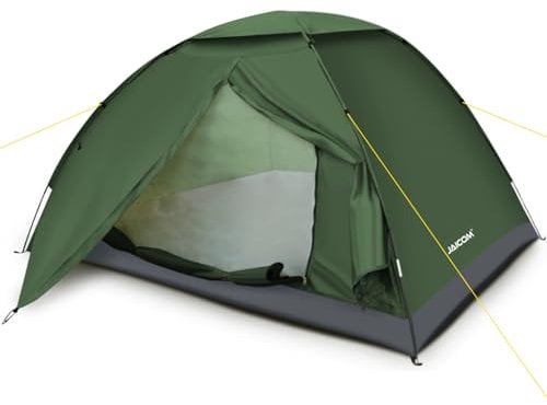 JAICOM Zelt 2 Personen Camping Zelt, Leicht, Stabil, Wasserdicht Kuppelzelt, 3-4 Saison Ultraleicht Zelte Mit Kleinem Packmaß, für Camping, Trekking, Familie, Outdoor