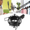 Microphone Shock Mount, Anti Vibration Universal Shock Mount Mic Holder with 5/8 to 3/8 Conversion Nut, Microphone Holder for Mic Stand, Mic Shock Mount for 55‑65mm Microphone