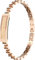 Smart Armband Damen ohne Display Schrittzähler Armband Damen Schmuck Rosegold Silber Schmal Pulsmessser Schlaftracker SpO2 Fitness Armbänder Kalorie Fitness Tracker für iOS Android Edelstahl