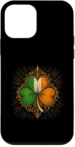 Shamrock with Irish Flag Colors Celtic Pride Art Case for iPhone 12 mini