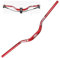 WAKE Fahrrad Lenker 31.8mm*720mm Extra Langer Breiter 55mm Höhe Riser Bar Aluminiumlegierung für Radfahren MTB Mountainbike Rennräder (Rot)