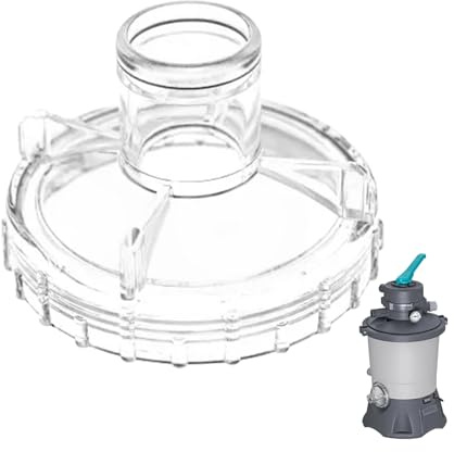 P6665 Pool Pump Sand Filter Replacement Parts for Bestway Flowclear Filter Pumps Sand Filter System, Sieve Cover, Filter Cover, Pump Cover, Pool Pump Replacement Part Pool Accessories for Pool Filter