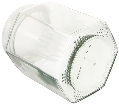 Toyvian Récipient à Poissons Portable en Verre Solide, Bouteille pour Pêche en Plein Air Accessoire Pratique pour Crevettes, Adaptée aux Garçon et Filles Amateurs de Pêche