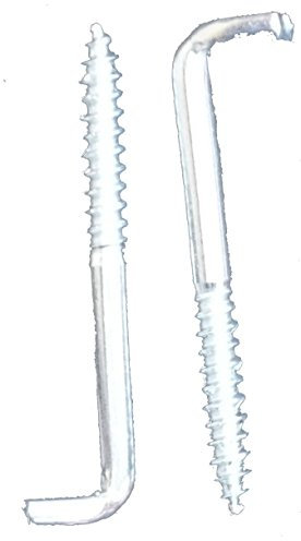 2 Stück Schraubhaken Haken für Küchenschränke 5,8x65