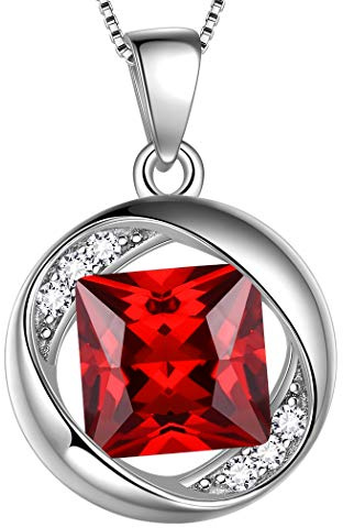 Aurora Tears Jewellery Birthstone Necklace Earrings Bracelets 925 Sterling Silver Pendant Birth Stone Gift for Girls and Women