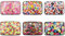 lesser and pavey-Porte-cartes de crédit | Motif floral | 1 pièce | Multicolore | 11 cm x 8 cm x 2 cm Accessoire, LP40076