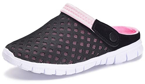 Zoccoli Donna Spiaggia Giardino Pantofole Scarpe da Mare Estate Sandali Scarpette Unisex Clogs Sabot Ciabatte, Rosa, 36 EU