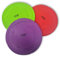 WEPO Hunde Frisbee - Ø 15cm 3er Set - Hundespielzeug für Kleine Hunde - Wasserspielzeug - Dog Frisbee - Wurfspielzeug in Rot/Lila/Grün aus Gummi - Für Land und Wasser
