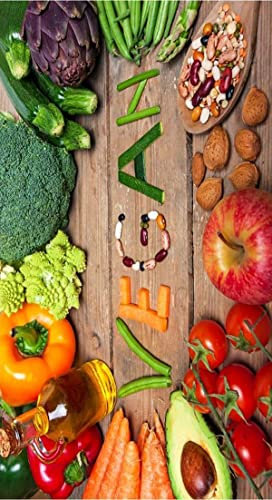 Mani Textile Tapis de Cuisine Vegan