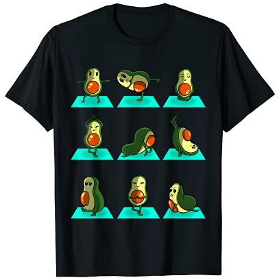 Avocado Yoga, Vegan T-Shirt