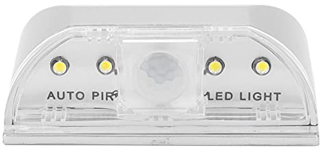 Schlüsselloch-Lichter, Schlüsselloch-Licht LED, Bewegungssensor-Licht für Den Menschlichen Körper, PIR-Infrarot-IR-Wireless-Türschloss-Lampe, 4 PCS LED, Energiesparmodus, Auto-Sensor-Bewegungsmelder