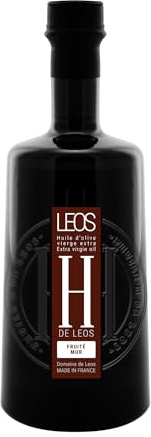 LEOS - Huile d'Olive Vierge Extra - H DE LEOS - Fruité Mûr - Multimedaillée - 250ml