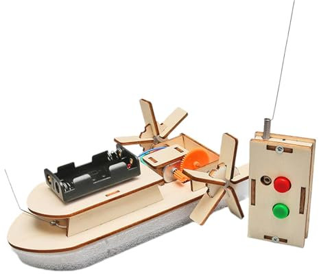 Sharplace DIY Experimente Technik Bausatz für Kinder von 6 7 8 9 10, Wissenschaft Kinderspielzeug, Kinder Elektronik Baukasten Spielzeug, DIY Experimentierkasten für Jungen Mädchen, Ozeandampfer