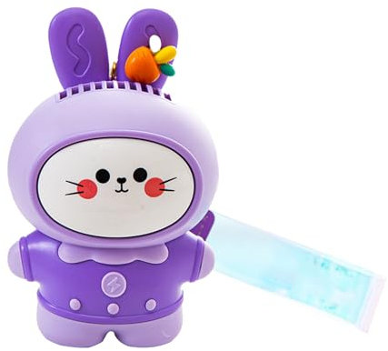 Haofy Mini Fan with Hand Strap Cute Keychain, Bladeless Design, USB Charging, Rechargeable Lithium Battery for Students, Office, Travel (Purple)
