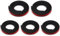5pcs Window Grid Kit, 32.8ft Black Self-Adhesive Peel and Stick Molding Trim Window Grille Inserts Grid Kit DIY Decorative Strips PVC Strip Molding Trim for Windows Door Frames Home Decoration