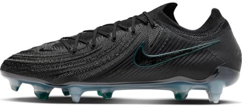 Nike Herren Phantom GX 2 Elite SG Low-Top-Fußballschuh, Black/Black-Deep Jungle, 40.5 EU