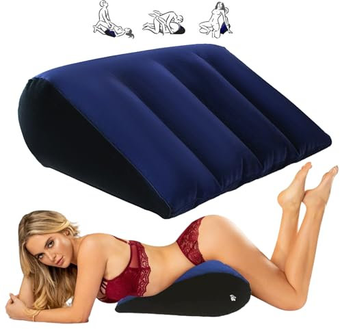 Sex Lendenkissen Sex Kissen, Aufblasbares Sex Positions Kissen für Sexstellungen, Paar tiefe Position Unterstützung, Erotic Ramp Sex Spielzeug für Paare, Männer, Frau