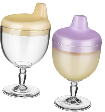 GALPADA 2 Pezzi Calice Biberon Tazze Per Tazze Da Piccola Tazza Per Tazze Da Bere Per Bicchiere D'acqua Per Bottiglie D'acqua Per Piccoli Pp