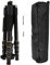 Mtlavishness Zomei Aluminum Alloy Portable Lightweight Adjustable Tripod And Monopod For SLR Camera Ideal For Travel Photography With 5 Sections 25mm Max Pipe Diameter 13mm Min