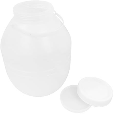 LAPYAPPE Tarro de Almacenamiento de Fermentación Tapa Recipiente para Kimchi y Verduras Contenedor de Cocina de Plástico Hdpe para Organizar y Mantener Frescos Ingredientes