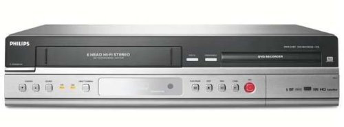 Philips DVDR3430V/31 lettore DVD/Blu-ray Registratore DVD Nero, Argento