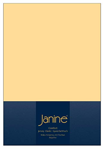 Janine Design Spannbettlaken - 100 x 200 cm - vanille