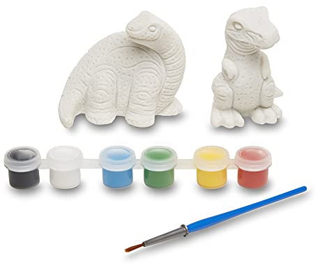 Melissa & Doug Dinosaur Figurines Arts Age 8+ and Crafts Craft Kits: Created By Me, Made Easy & More 8+ Gift for Boy or Girl