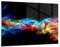 Wandbilder Dekoration Wohnzimmer Abstrakt luft bunt figur Bilder auf Glas 120x80cm Glasbild Schlafzimmer Küche Deko Wand Kunstdruck Art Groß XXL Wanddeko Bild im Glas Modern Wall Decor GAA120x80-2171