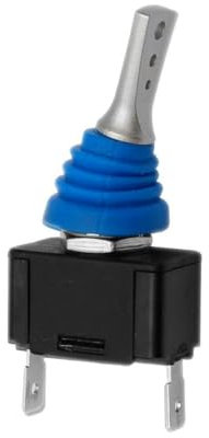 WITTKOWARE Kippschalter mit Dichtung, spritzwassergeschützt, Einbaudurchmesser 12mm, 1-polig, 6A/250V~ (40A/12V-), EIN-AUS