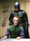 Atemberaubende Qualität Heath Ledger Batman unterzeichnet/Autogrammkarte