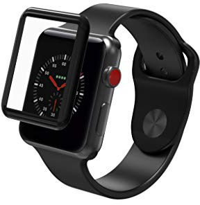 invisibleSHIELD Glass Curve Elite Displayschutzfolie für Apple Watch 42mm durchsichtig