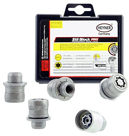 Fits Toyota Prius Heyner Germany Locking Wheel Nuts Set 4 Car Security Locks Anti-theft 382/5