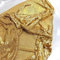 Creativesugar Bastelmaterial, Metall, Pailletten, Netzstoff, zuschneidbar, für Kleidung, Taschen, Partys, Schuhe, Dekorationen (goldene Pailletten)