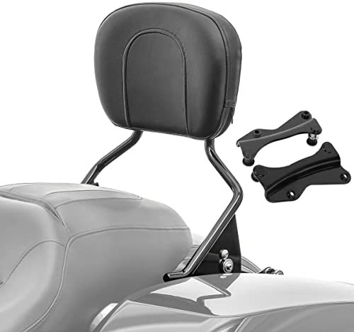 Sissy Bar für Harley Davidson Street Glide 14-22 mit Docking-Kit schwarz