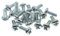 M4 (4mm x 14mm) Phillips Pan Head Machine Screws - Steel (Pack of 20) DIN 7985