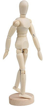 Gliederpuppe,8 Zoll Hölz Modellpuppe Solo Goya Mannequins mit Gelenken Holzpuppe für Desktop Dekoration dekorative Kunstwerke Körper Zeichnung Malerei