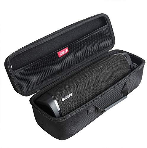 Hermitshell Hard EVA Travel Case for Sony SRS-XB43 Portable Wireless Bluetooth Speaker (Black)