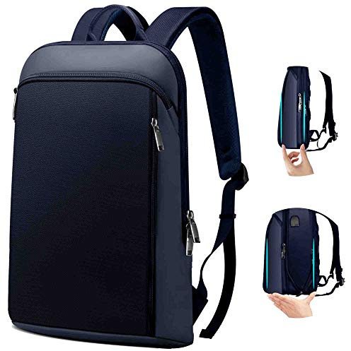 ZINZ Schlanker und Erweiterbarer 15 15,6 16 Laptop Rucksack, Diebstahlschutz, Business Reise Notebook Tasche, Mehrzweck-Tagesrucksack mit großem Fassungsvermögen für Männer und Frauen,B01L01