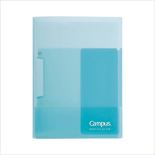 Kokuyo Campus FU-CE755LB Easy to Review Datei zum Anklippen, A4, hellblau, aus Japan importiert