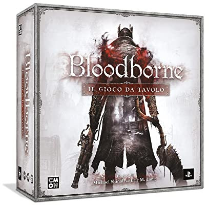 Asmodee - Bloodborne: Das Brettspiel, 1-4 Spieler, 14+ Jahre, Italienische Ausgabe