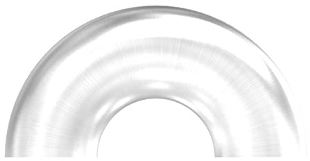 Fenau - Bogen 180° - zum Schweißen - für Rundrohr: Ø 33,7 mm - Material: V2A (Edelstahl) - langlebig & robust
