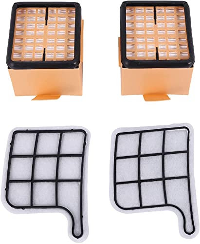 RYELDOM KIT COMPOSTO DA 2 FILTRI HEPA + 2 GRIGLIE MOTORE PER FOLLETTO VK135 - VK136