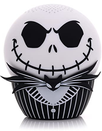 Bitty Boomers Disney: Tim Burton's The Nightmare Before Christmas - Jack Skellington Motivational Face - Mini Bluetooth Speaker