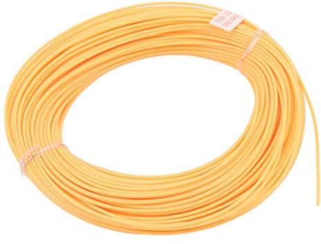 Fliegenfischerschnur, Bester Preis Fliegenfischerschnur 30.5M 100FT Gewicht Vorwärts PVC-Beschichtung Nylon Orange Schwimmende Angelschnur für das Fliegenfischen im Freien