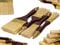 ToolSpace Pinseln Premium 4er Pinselset Keine Haare Verlieren Haare Naturborsten Flachpinsel Pinsel-Set Hohe Qualität Borstenpinsel