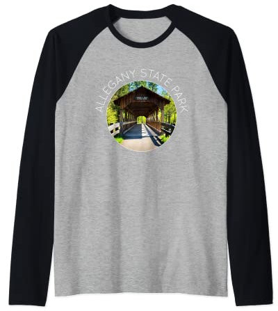 Allegany State Park, New York, Bridge couvert Manche Raglan