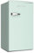 West Bend Mini Fridge for Bedroom, Office, Bar or College Dorm Room, Retro Compact Refrigerator features single door, glass shelves and adjustable temperature control, 3.0-Cu.Ft., Seafoam Green