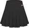 SEAUR Mädchen Faltenrock mit Hose Plissee Röcke Einfarbig Skater Rock Kurz Kinder Sportrock Tennis Basic Uniform Rock Süß - 160-146/152